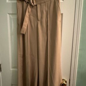 NWT Banana Republic Tan Wide Leg Pants - Sz 6
